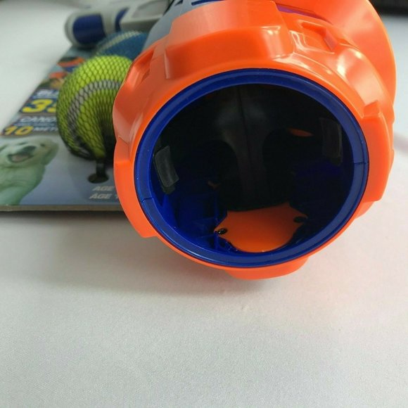 NERF Dog Tennis Ball Launcher Canon Toy Blue - Picture 3 of 6